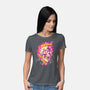 Firey Ride-Womens-Basic-Tee-CappO