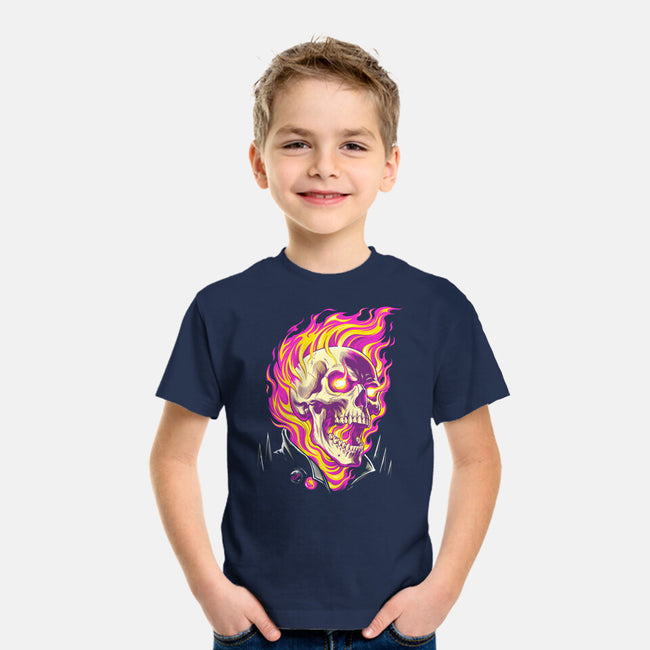 Firey Ride-Youth-Basic-Tee-CappO