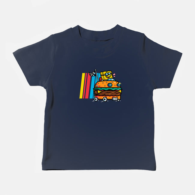 Burger Car-Baby-Basic-Tee-krisren28