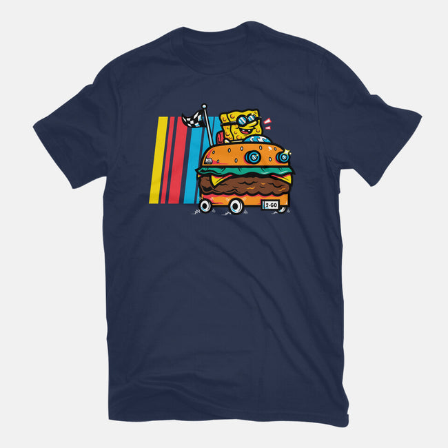 Burger Car-Womens-Basic-Tee-krisren28