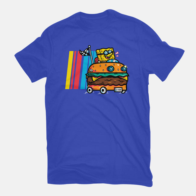 Burger Car-Womens-Fitted-Tee-krisren28