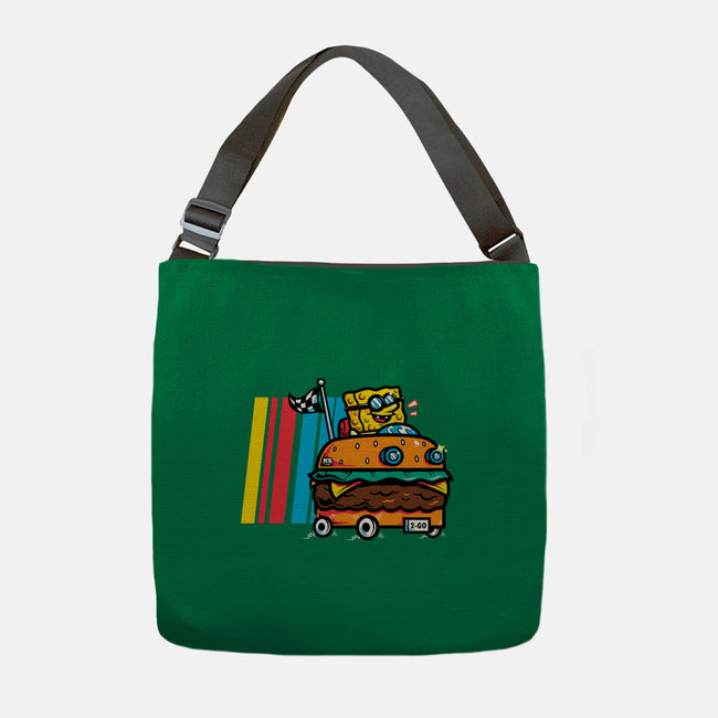 Burger Car-None-Adjustable Tote-Bag-krisren28