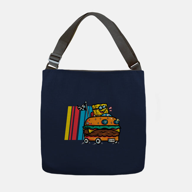 Burger Car-None-Adjustable Tote-Bag-krisren28