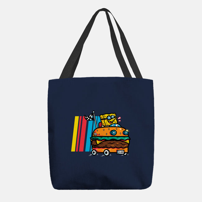 Burger Car-None-Basic Tote-Bag-krisren28