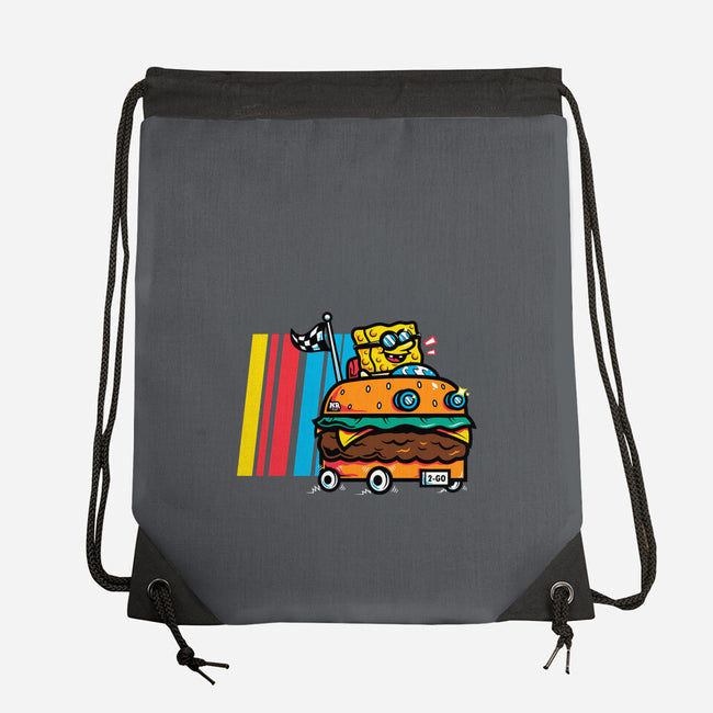 Burger Car-None-Drawstring-Bag-krisren28