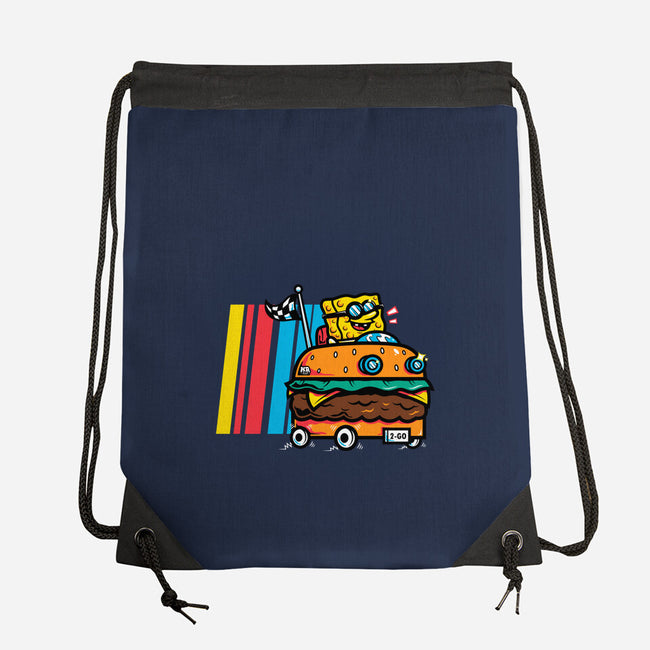 Burger Car-None-Drawstring-Bag-krisren28