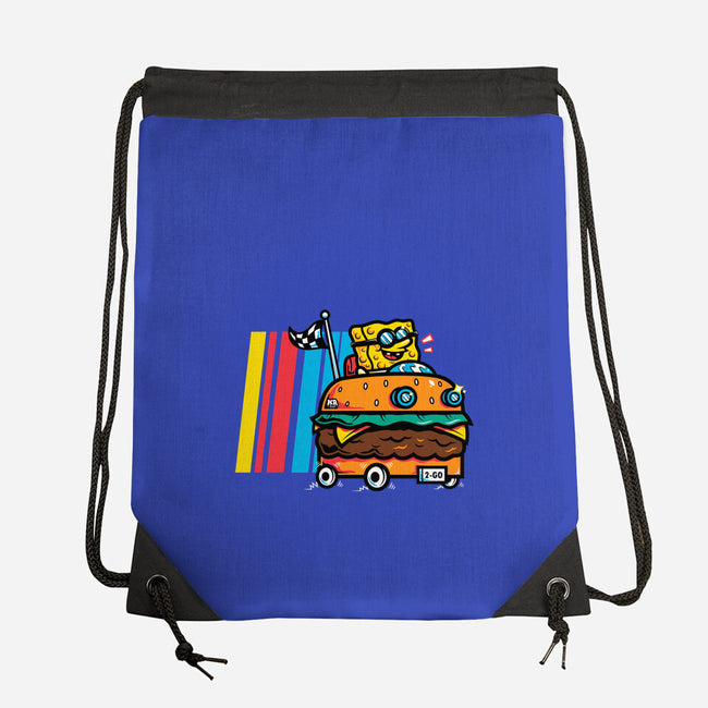 Burger Car-None-Drawstring-Bag-krisren28