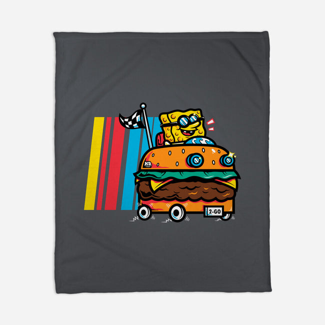 Burger Car-None-Fleece-Blanket-krisren28