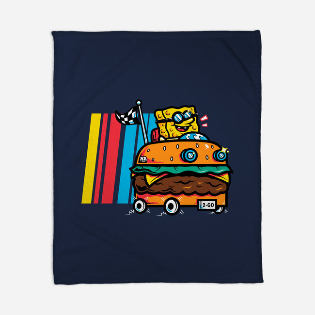 Burger Car-None-Fleece-Blanket-krisren28