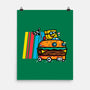 Burger Car-None-Matte-Poster-krisren28