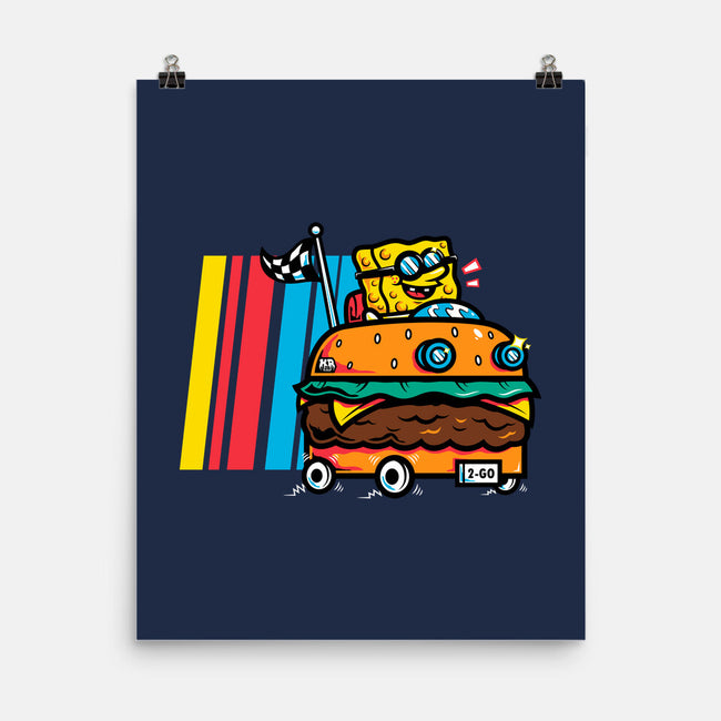 Burger Car-None-Matte-Poster-krisren28