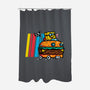 Burger Car-None-Polyester-Shower Curtain-krisren28