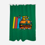 Burger Car-None-Polyester-Shower Curtain-krisren28