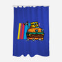 Burger Car-None-Polyester-Shower Curtain-krisren28