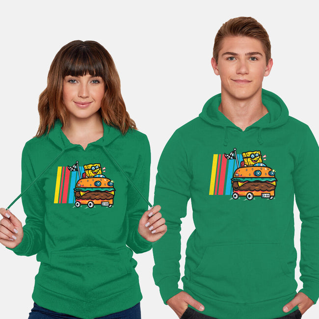 Burger Car-Unisex-Pullover-Sweatshirt-krisren28