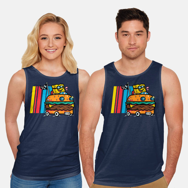 Burger Car-Unisex-Basic-Tank-krisren28