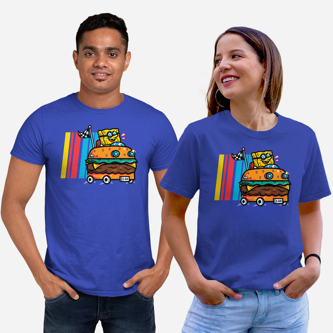 Burger Car-Unisex-Basic-Tee-krisren28