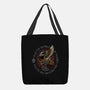 Hear The Rumble Of Thunder-None-Basic Tote-Bag-glitchygorilla