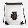 Hear The Rumble Of Thunder-None-Drawstring-Bag-glitchygorilla