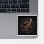 Hear The Rumble Of Thunder-None-Glossy-Sticker-glitchygorilla