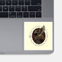 Hear The Rumble Of Thunder-None-Glossy-Sticker-glitchygorilla
