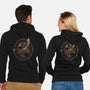 Hear The Rumble Of Thunder-Unisex-Zip-Up-Sweatshirt-glitchygorilla
