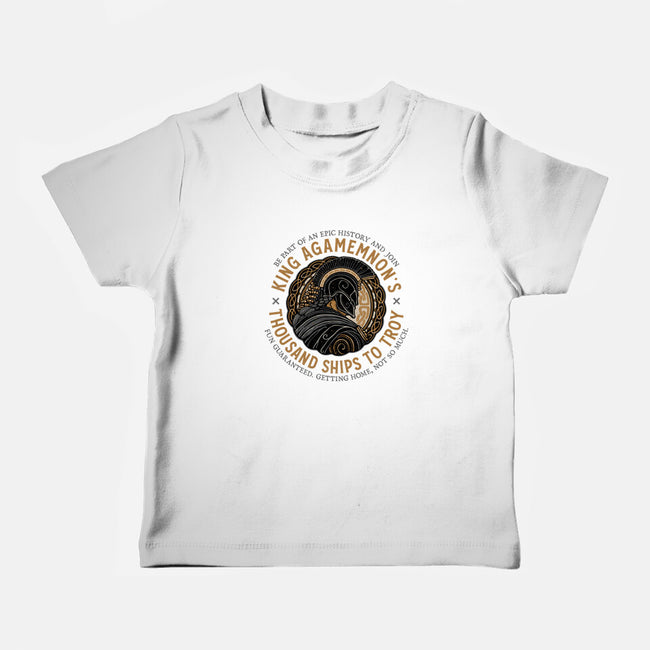 Thousand Ships To Troy-Baby-Basic-Tee-glitchygorilla