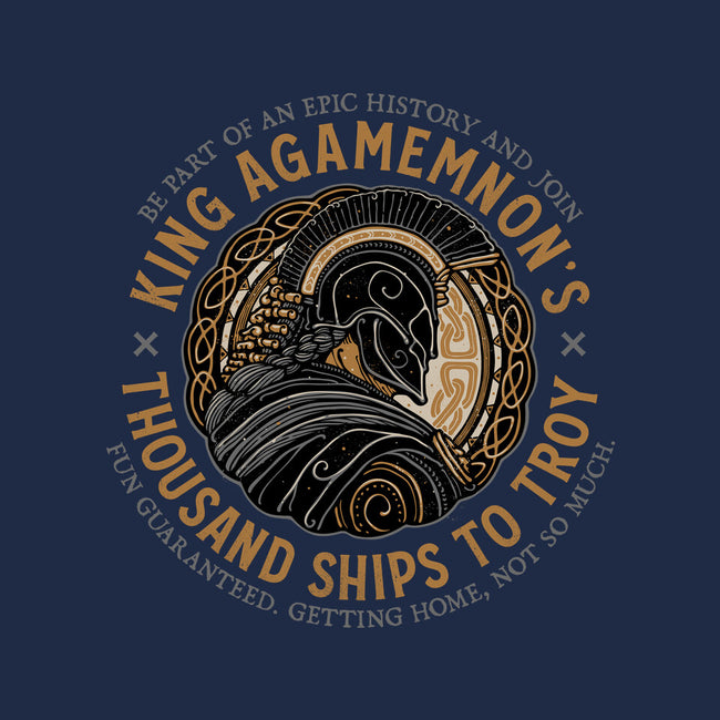 Thousand Ships To Troy-None-Basic Tote-Bag-glitchygorilla