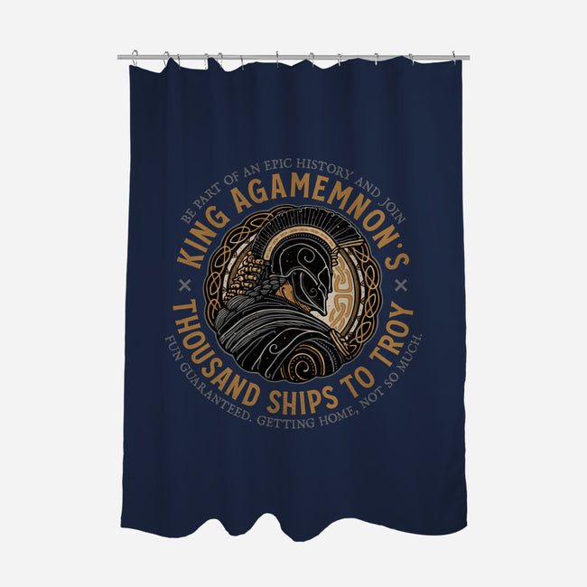 Thousand Ships To Troy-None-Polyester-Shower Curtain-glitchygorilla