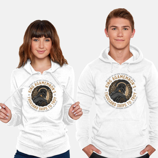 Thousand Ships To Troy-Unisex-Pullover-Sweatshirt-glitchygorilla