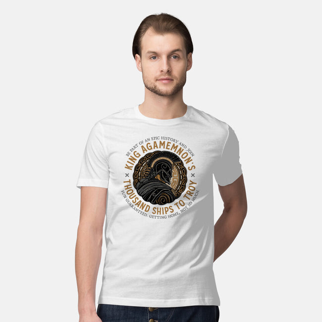 Thousand Ships To Troy-Mens-Premium-Tee-glitchygorilla