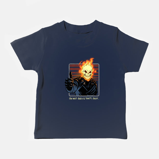 It's Okay Not To Be Okay-Baby-Basic-Tee-dandingeroz