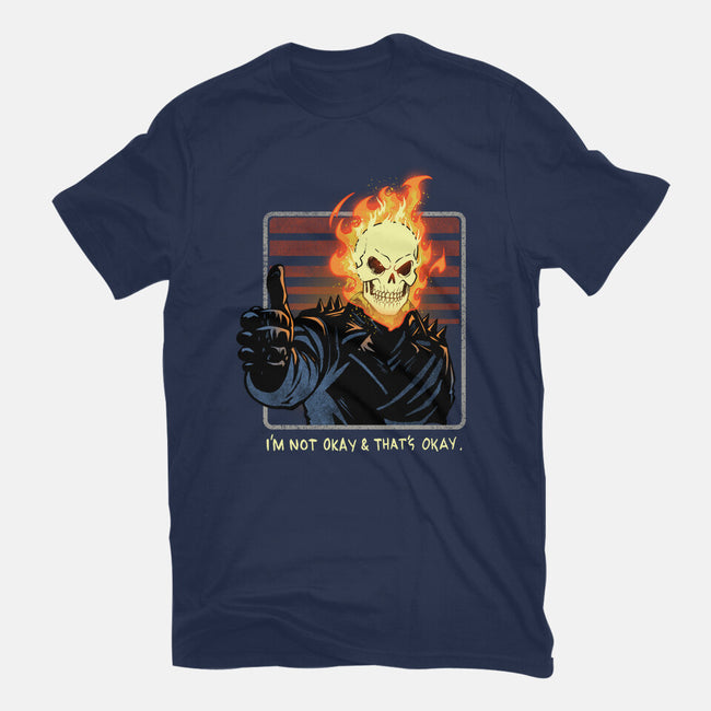 It's Okay Not To Be Okay-Unisex-Basic-Tee-dandingeroz