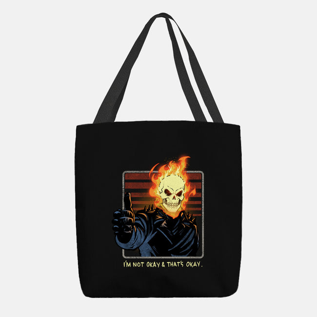 It's Okay Not To Be Okay-None-Basic Tote-Bag-dandingeroz