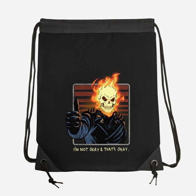 It's Okay Not To Be Okay-None-Drawstring-Bag-dandingeroz