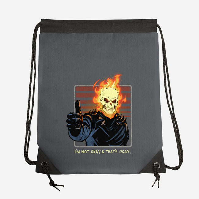 It's Okay Not To Be Okay-None-Drawstring-Bag-dandingeroz