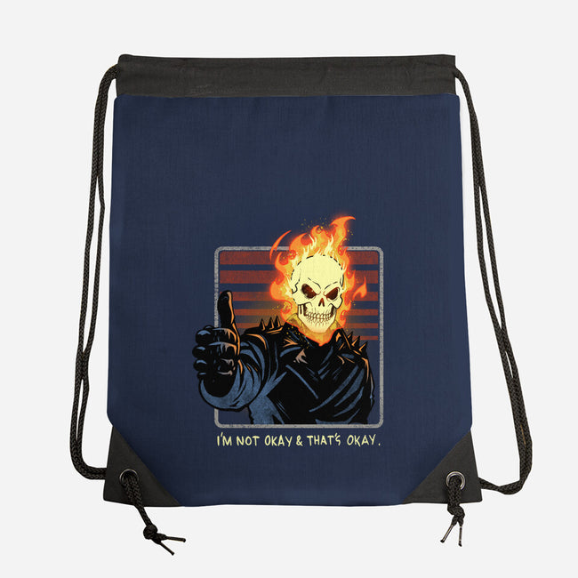 It's Okay Not To Be Okay-None-Drawstring-Bag-dandingeroz