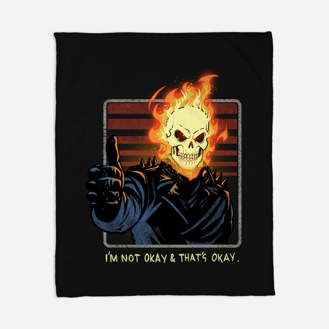 It's Okay Not To Be Okay-None-Fleece-Blanket-dandingeroz