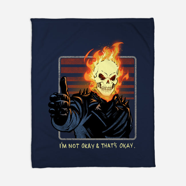 It's Okay Not To Be Okay-None-Fleece-Blanket-dandingeroz