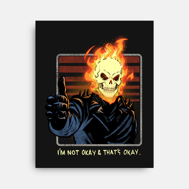 It's Okay Not To Be Okay-None-Stretched-Canvas-dandingeroz