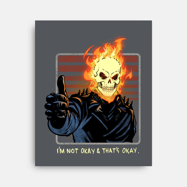 It's Okay Not To Be Okay-None-Stretched-Canvas-dandingeroz