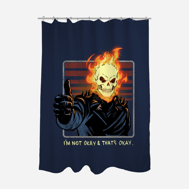 It's Okay Not To Be Okay-None-Polyester-Shower Curtain-dandingeroz