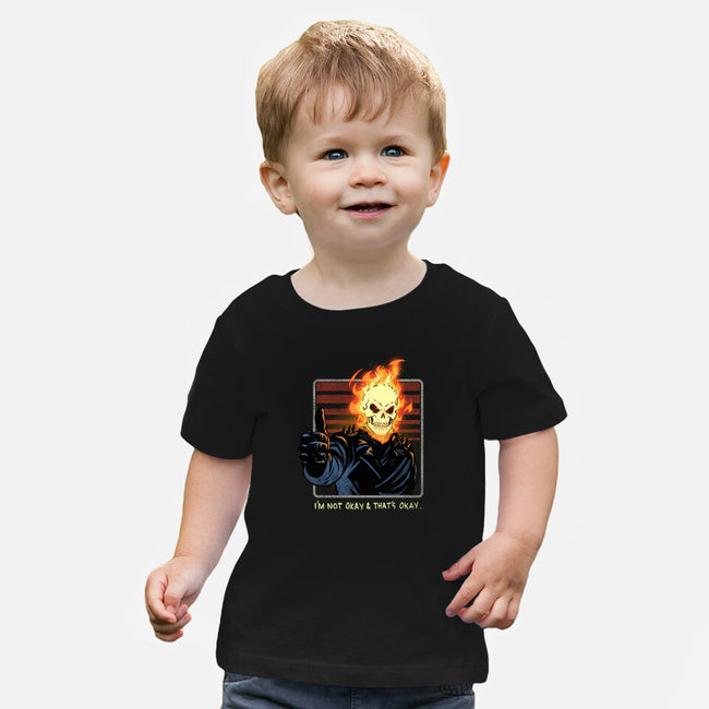 It's Okay Not To Be Okay-Baby-Basic-Tee-dandingeroz