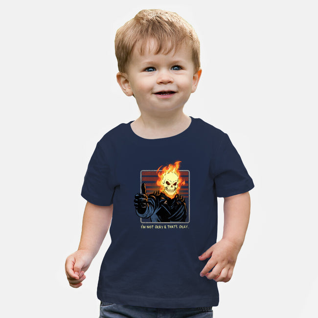 It's Okay Not To Be Okay-Baby-Basic-Tee-dandingeroz