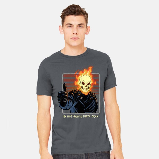 It's Okay Not To Be Okay-Mens-Heavyweight-Tee-dandingeroz