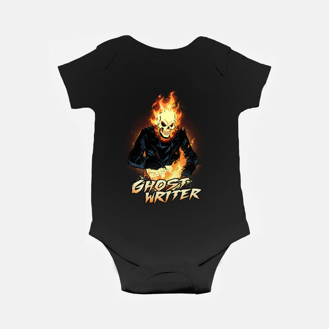 The Ghost Writer-Baby-Basic-Onesie-dandingeroz