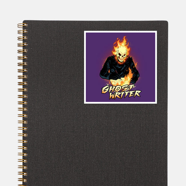 The Ghost Writer-None-Glossy-Sticker-dandingeroz