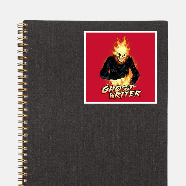 The Ghost Writer-None-Glossy-Sticker-dandingeroz