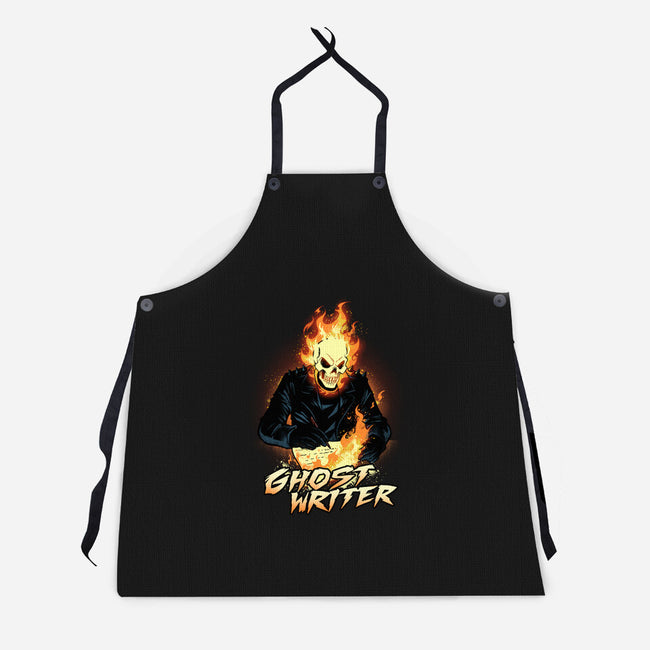 The Ghost Writer-Unisex-Kitchen-Apron-dandingeroz