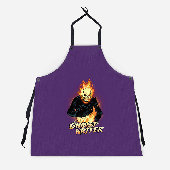 The Ghost Writer-Unisex-Kitchen-Apron-dandingeroz
